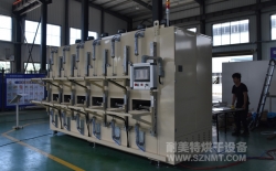 電容行業自動化對接工業烘箱－福建華科 